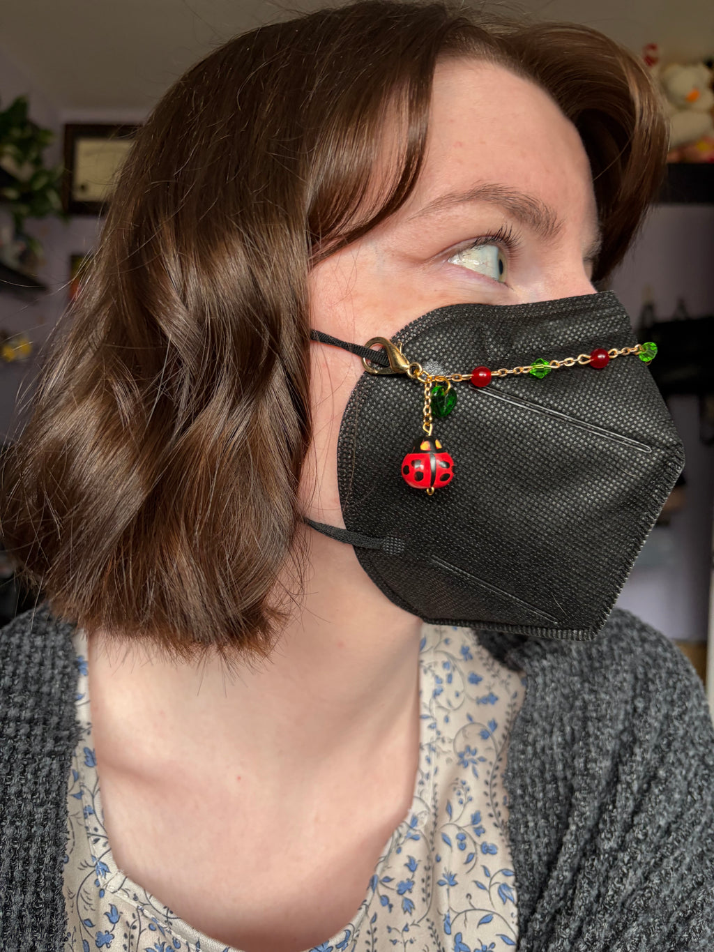 Ladybug Mask Chain