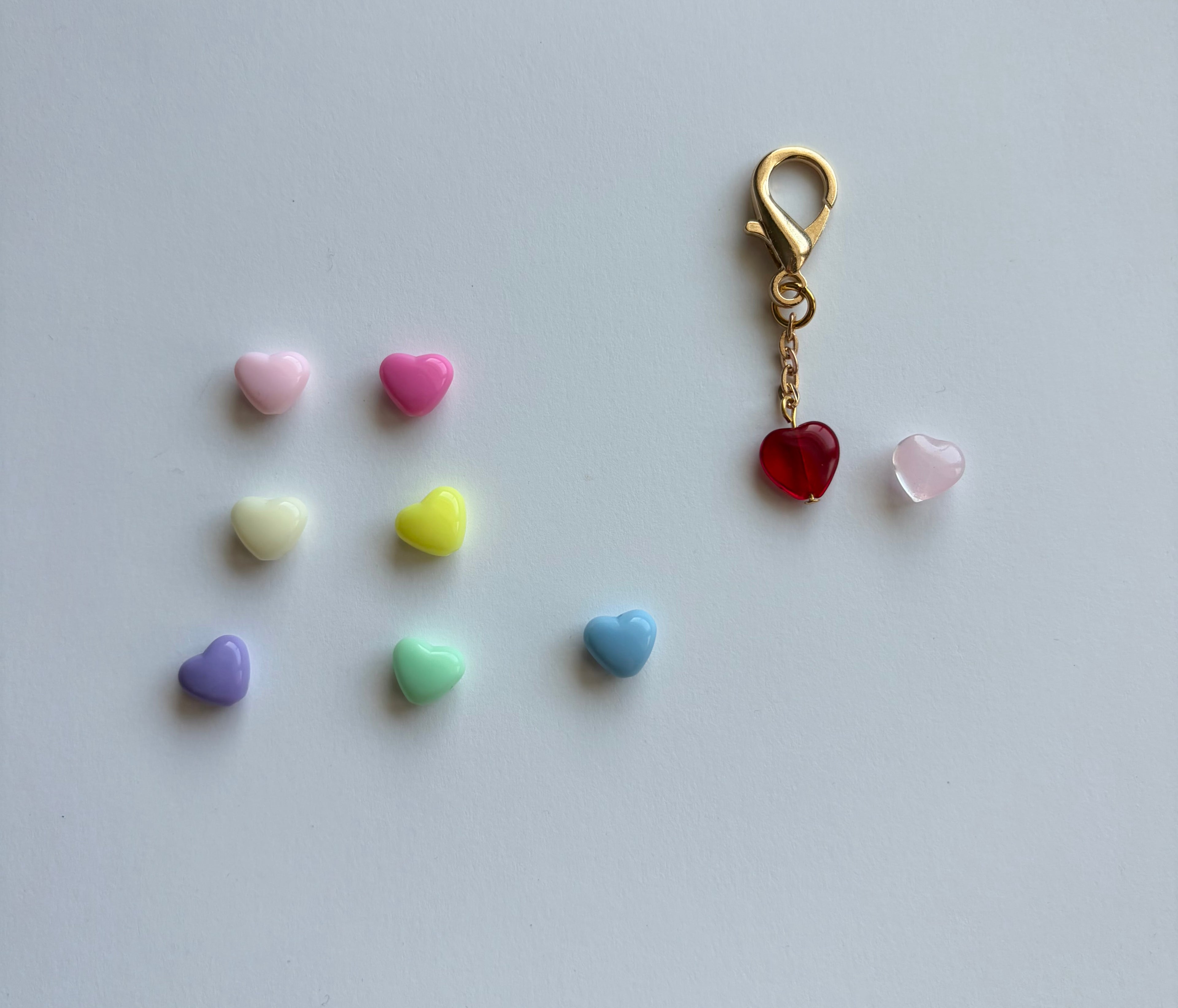 Heart Mask Charm / Glasses Charm