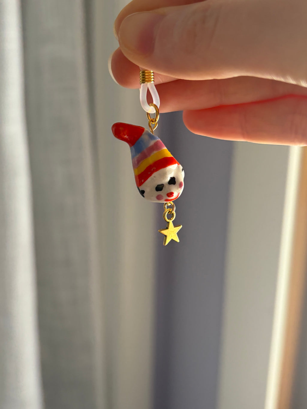 Pierre Glasses / Mask Charm