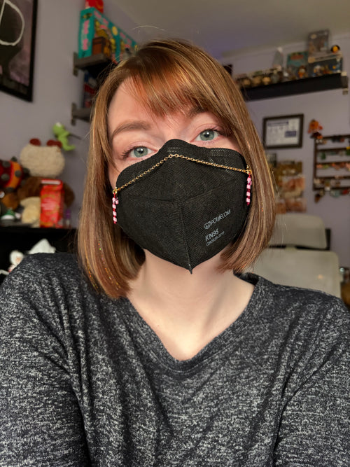 Candy Cane Mask Chain