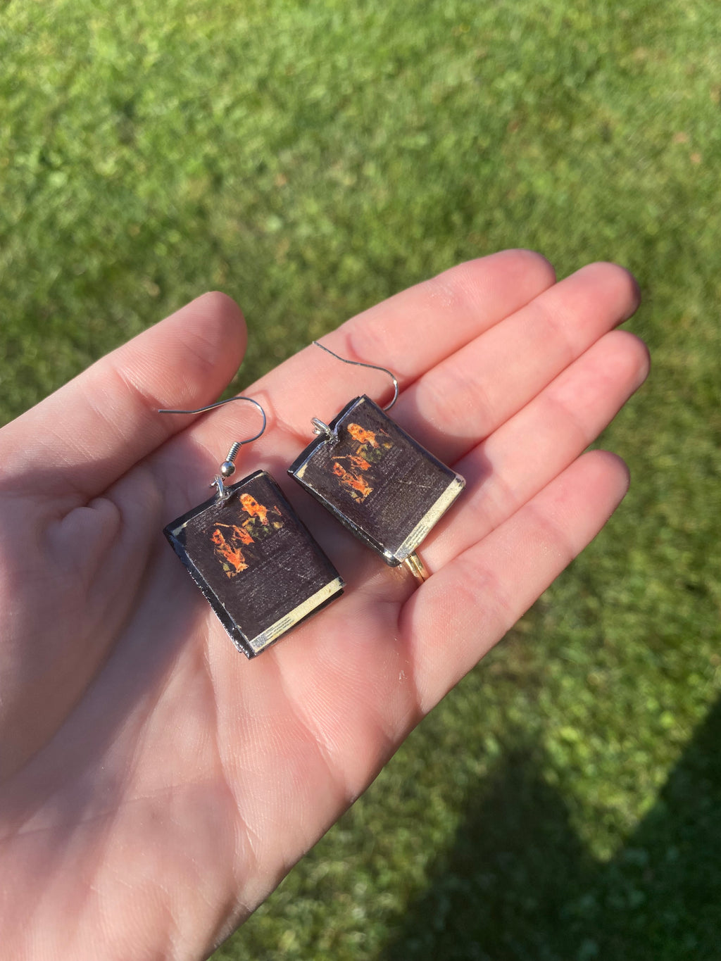 Evil Dead 2 Movie DVD / VHS Earrings