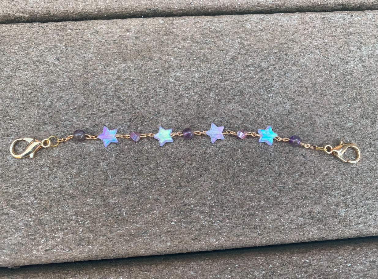 Amethyst Twinkle Mask Chain