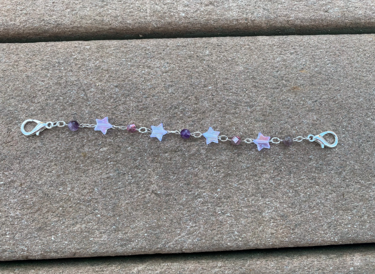 Amethyst Twinkle Mask Chain