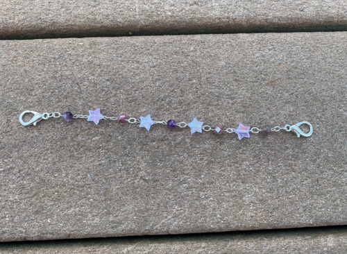Amethyst Twinkle Mask Chain