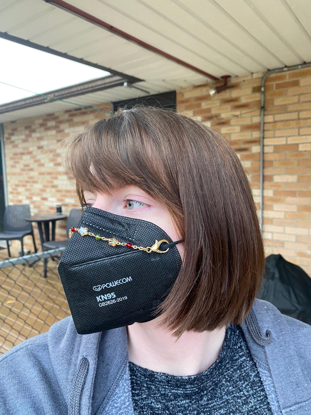 Christmas Stars Mask Chain