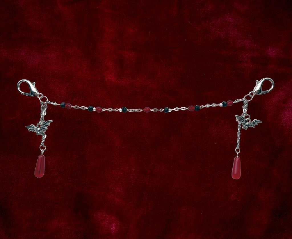 Vampire Bat Halloween Mask Chain