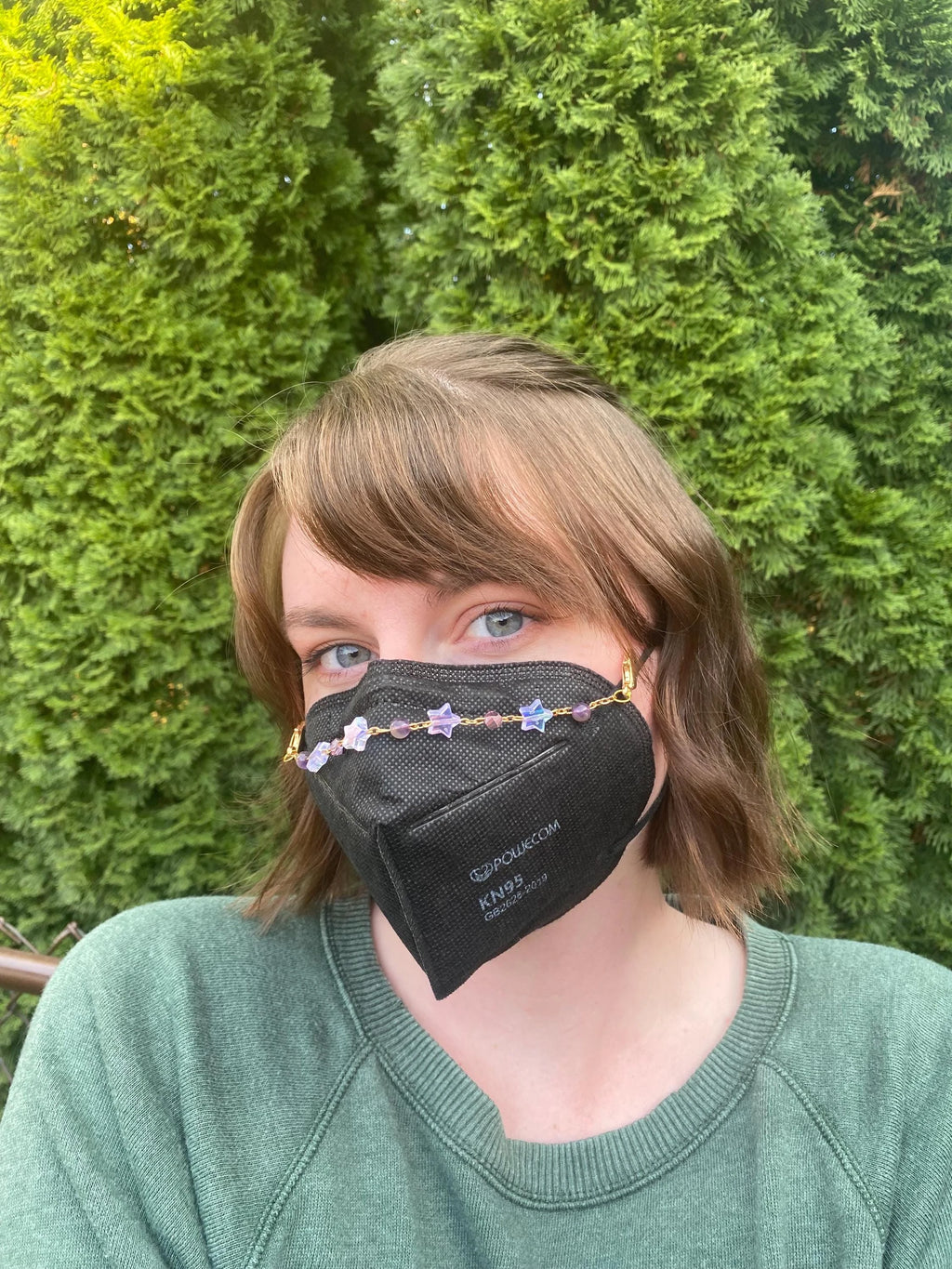 Amethyst Twinkle Mask Chain