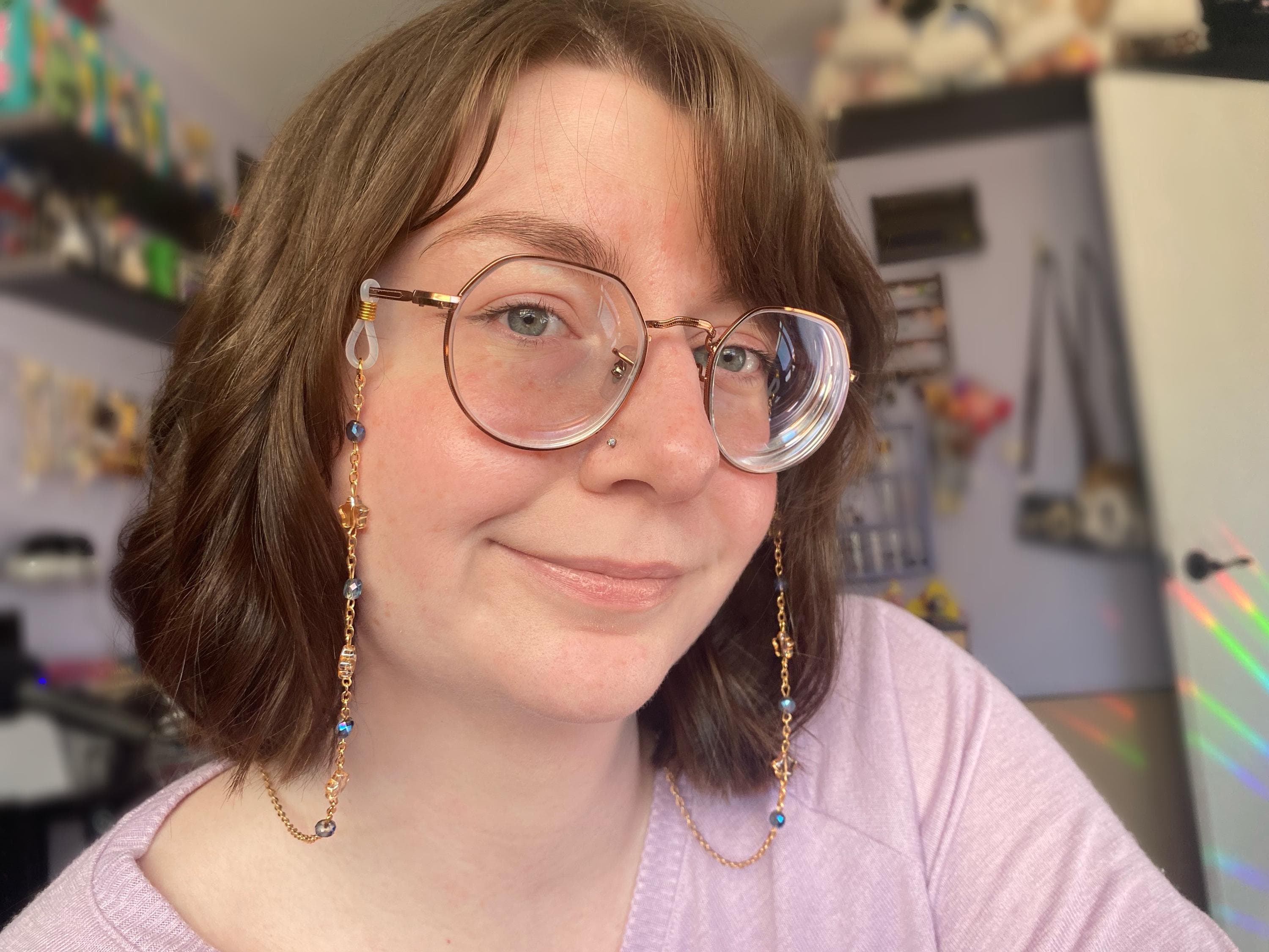 Starry Night Eyeglasses Chain