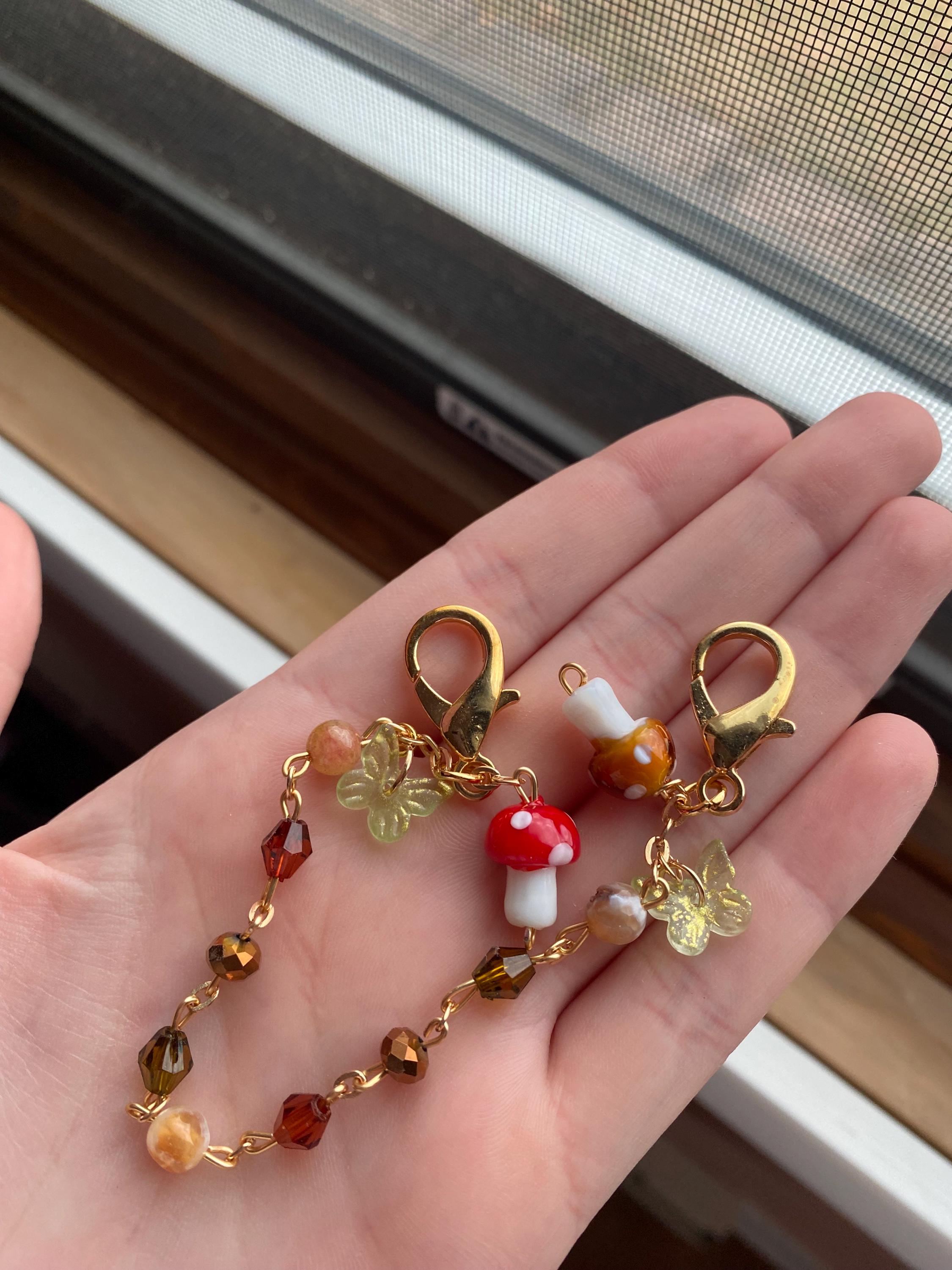 Mushroom Fairy Mask Chain