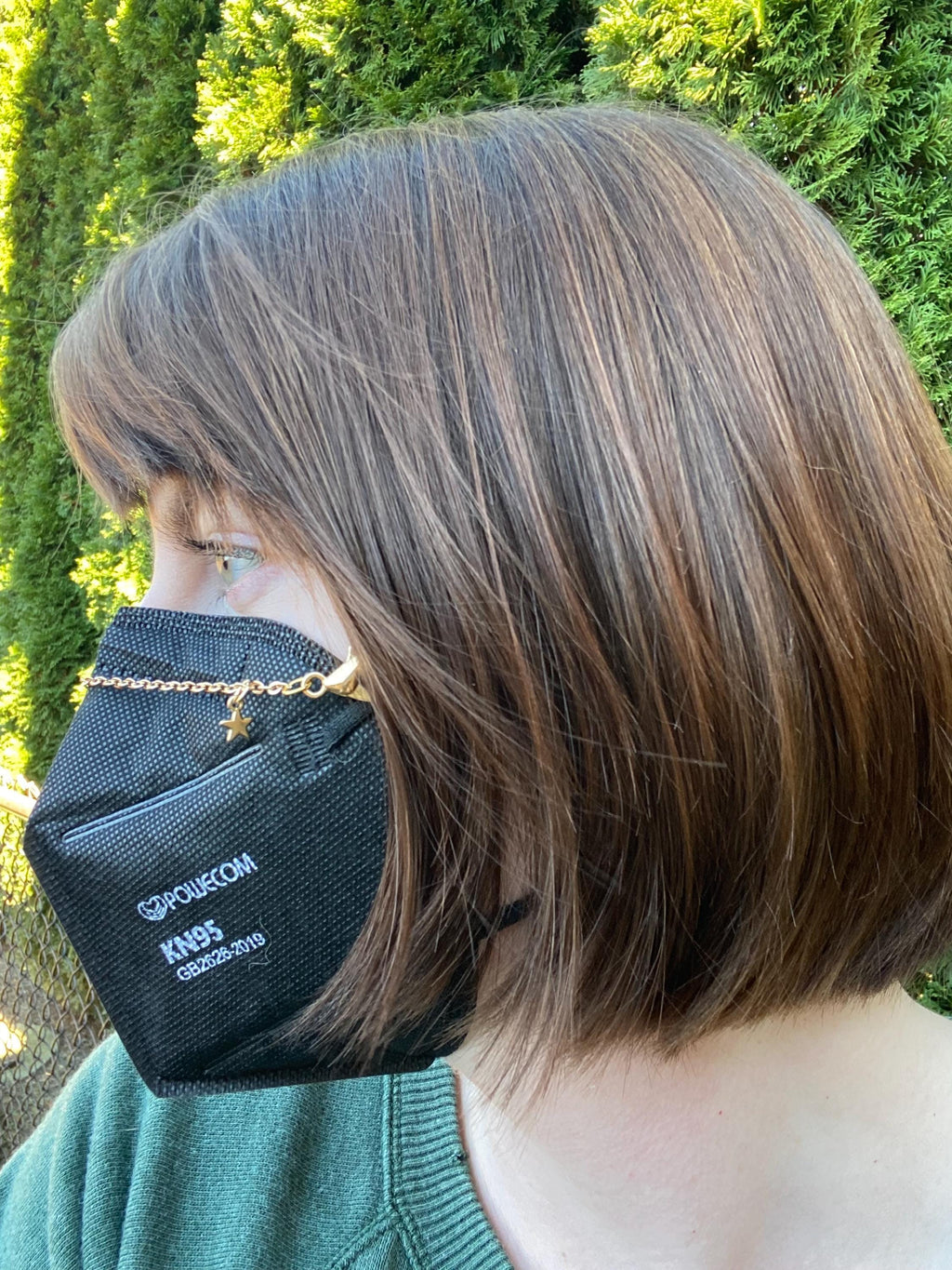 Dainty Star and Moon Mask Chain - Silver or Gold