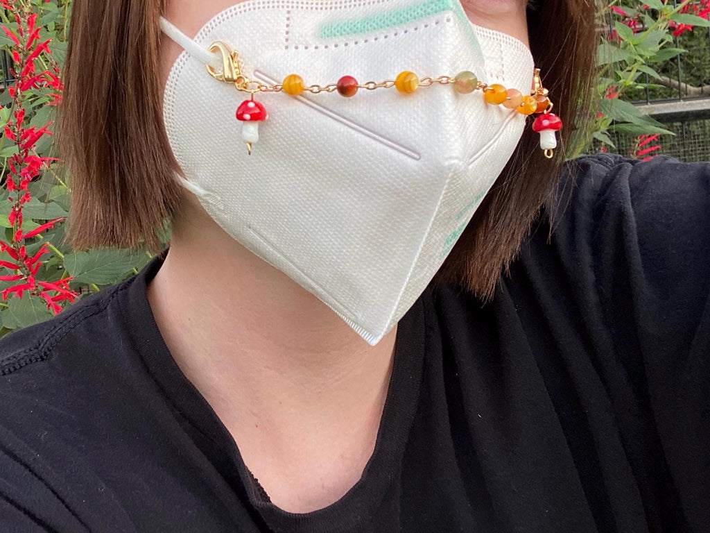 Merry Mushroom Mask Chain