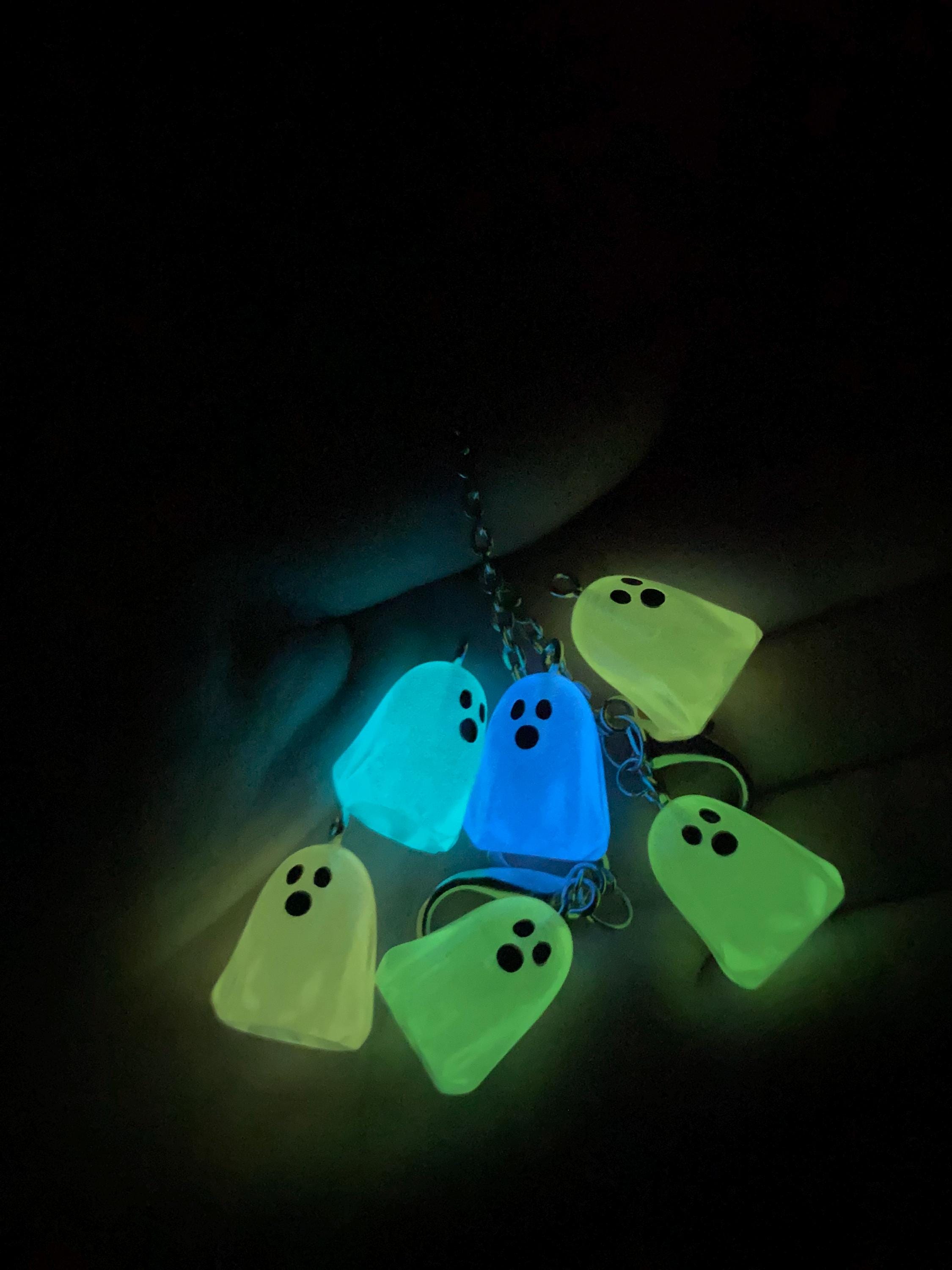 Ghost Glow In The Dark Halloween Mask Chain | Pick Your Color