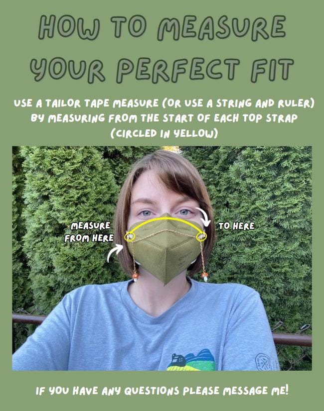 Apple Pickin’ Mask Chain