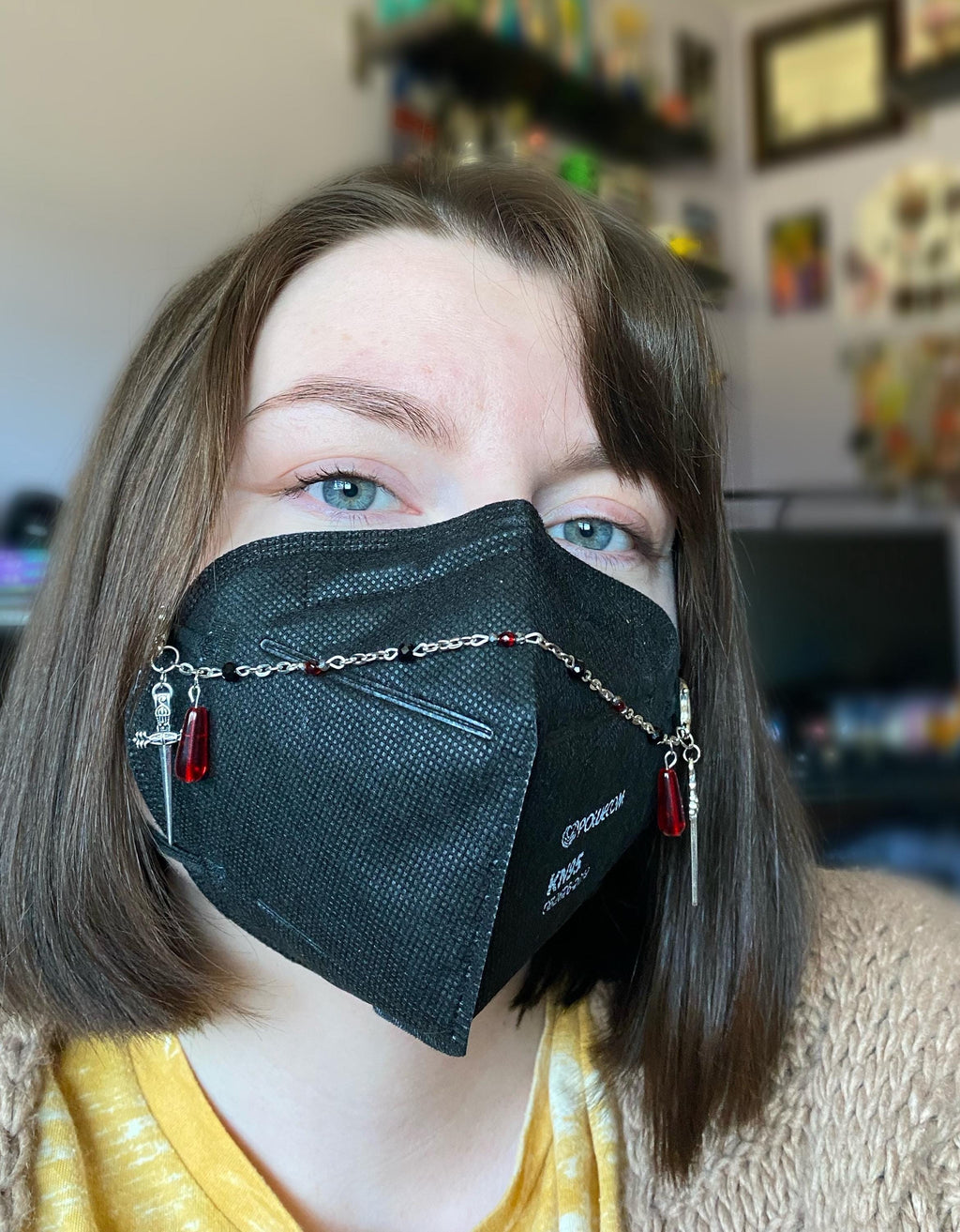Vampire Rogue Mask Chain