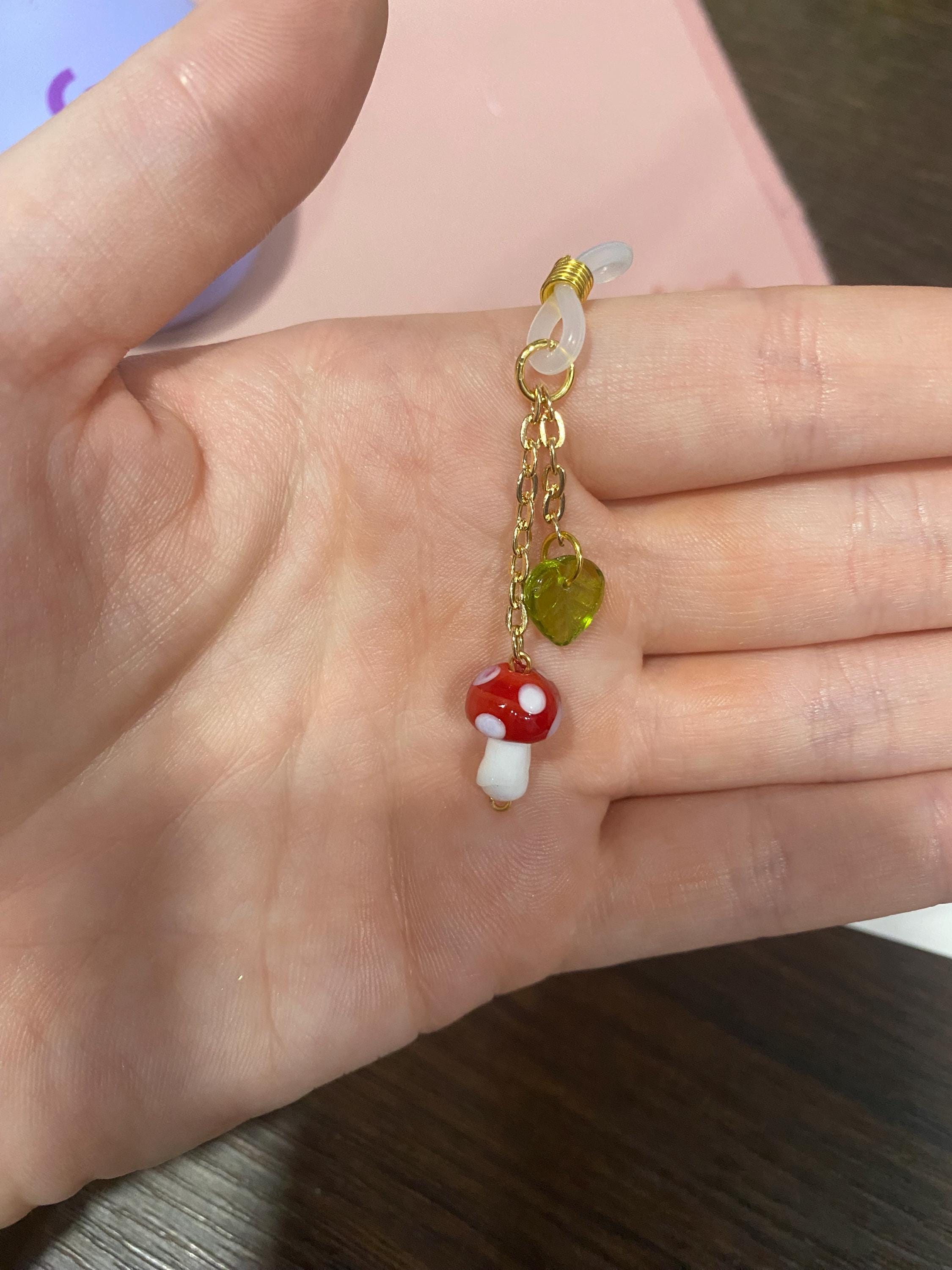 Mushroom Mask Charm / Glasses Charm