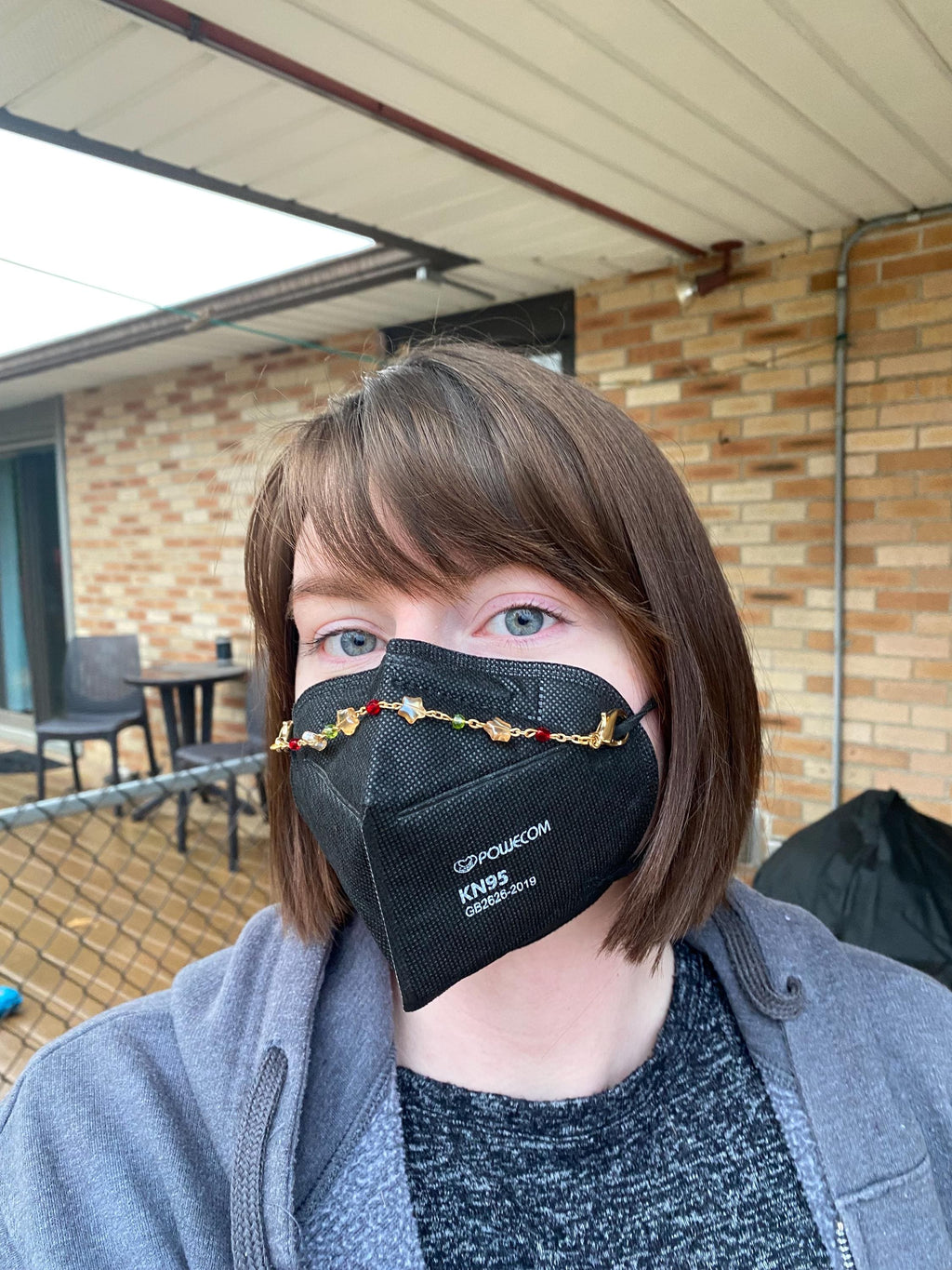 Christmas Stars Mask Chain