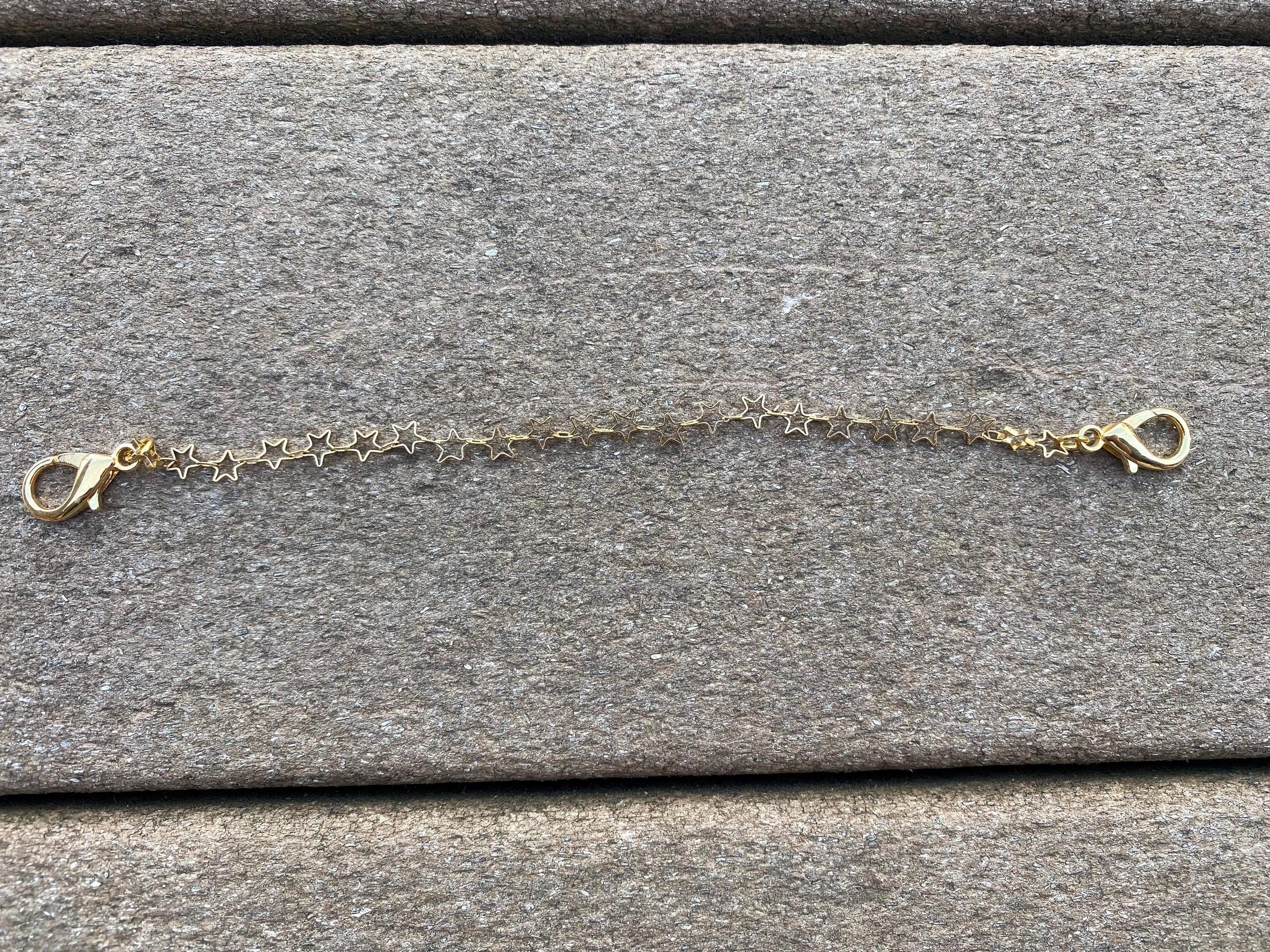 Gold or Silver Stars Mask Chain