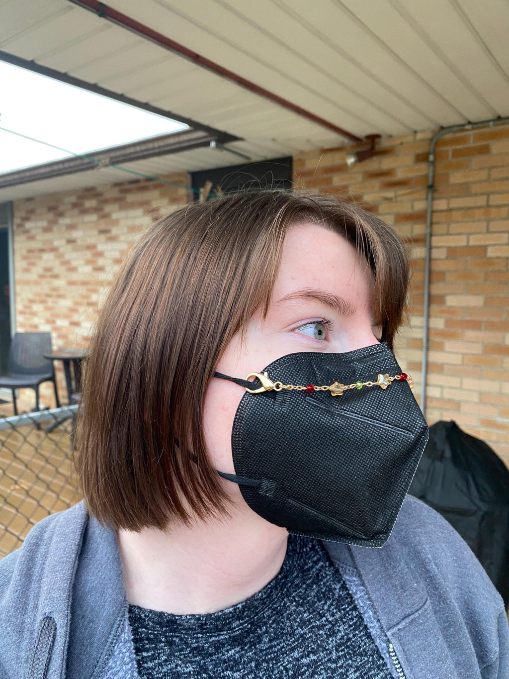 Christmas Stars Mask Chain