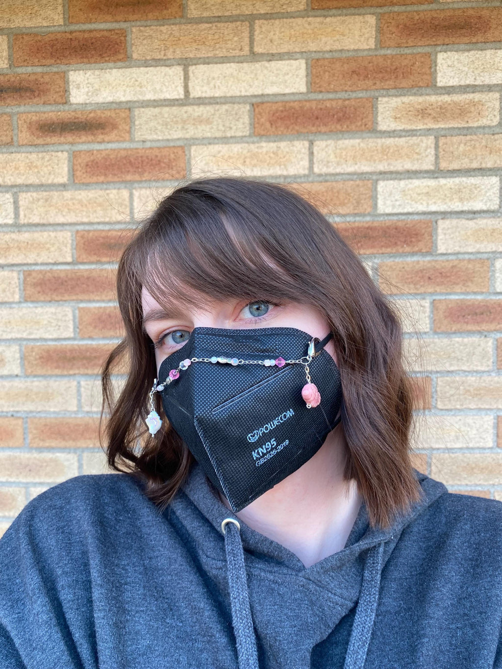 Pink Tide Mask Chain