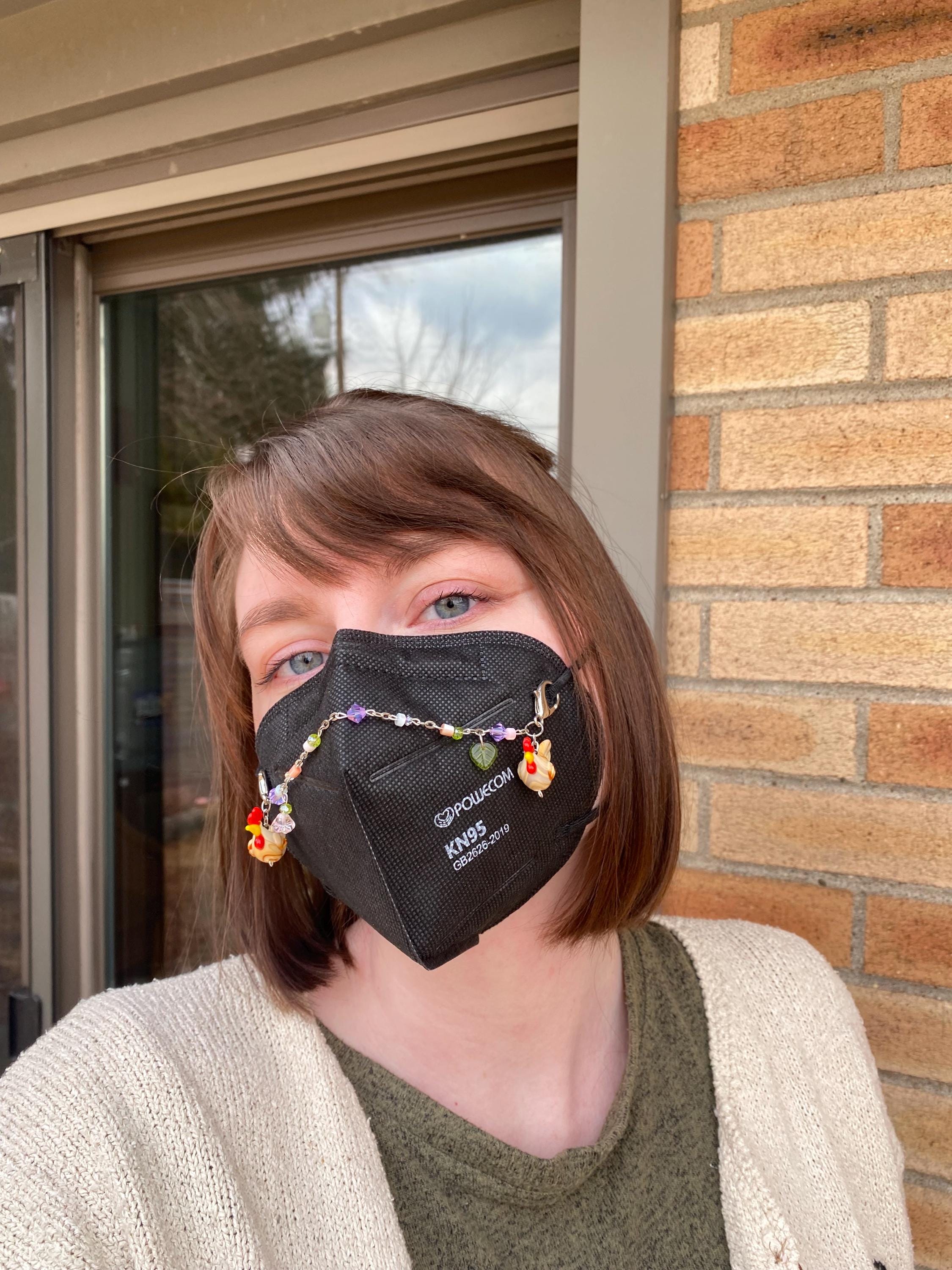 Spring Chicken Mask Chain