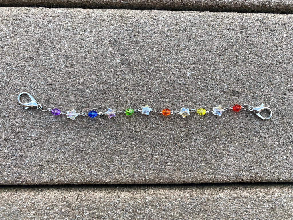Rainbow Stars Mask Chain