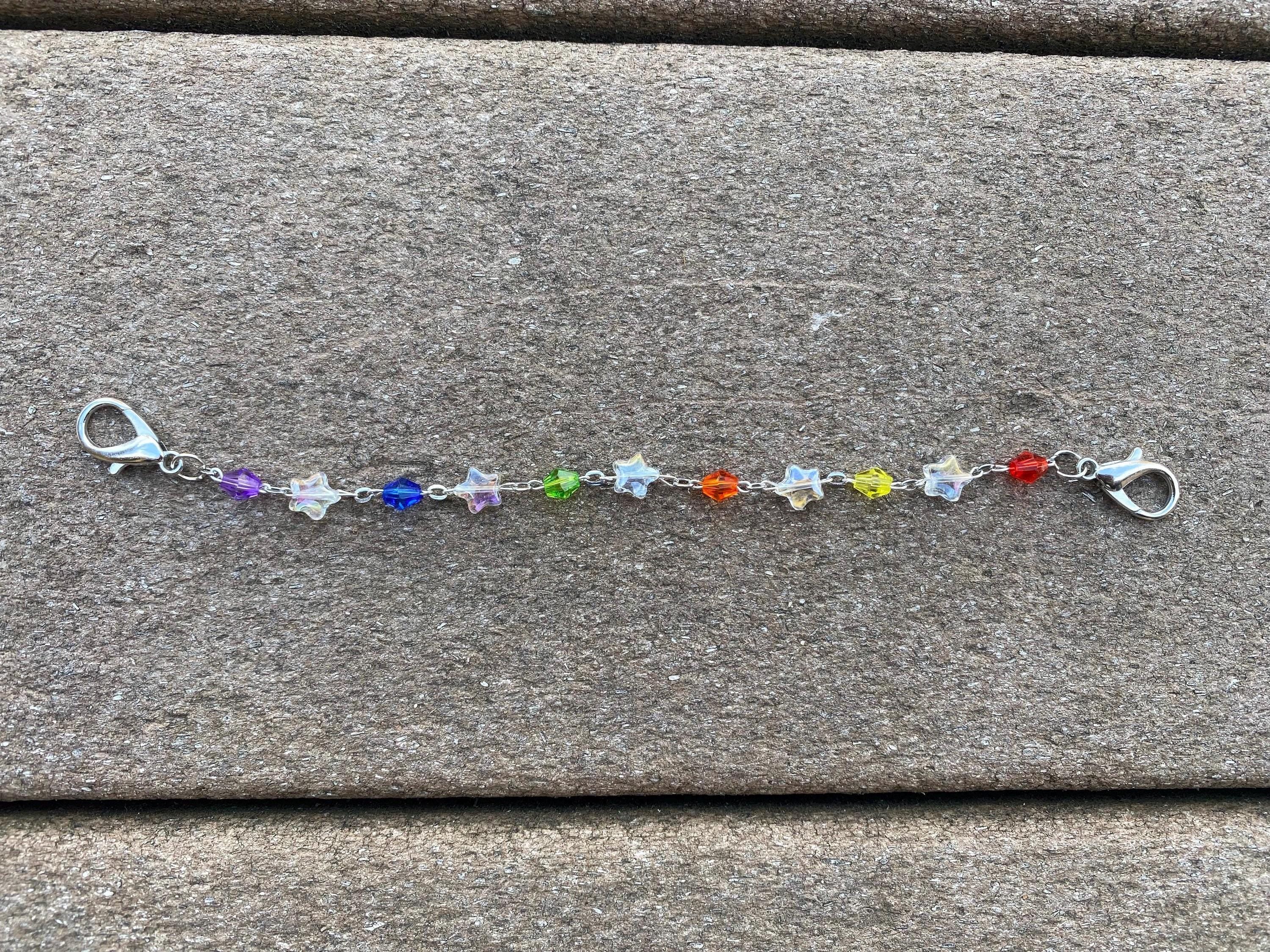Rainbow Stars Mask Chain