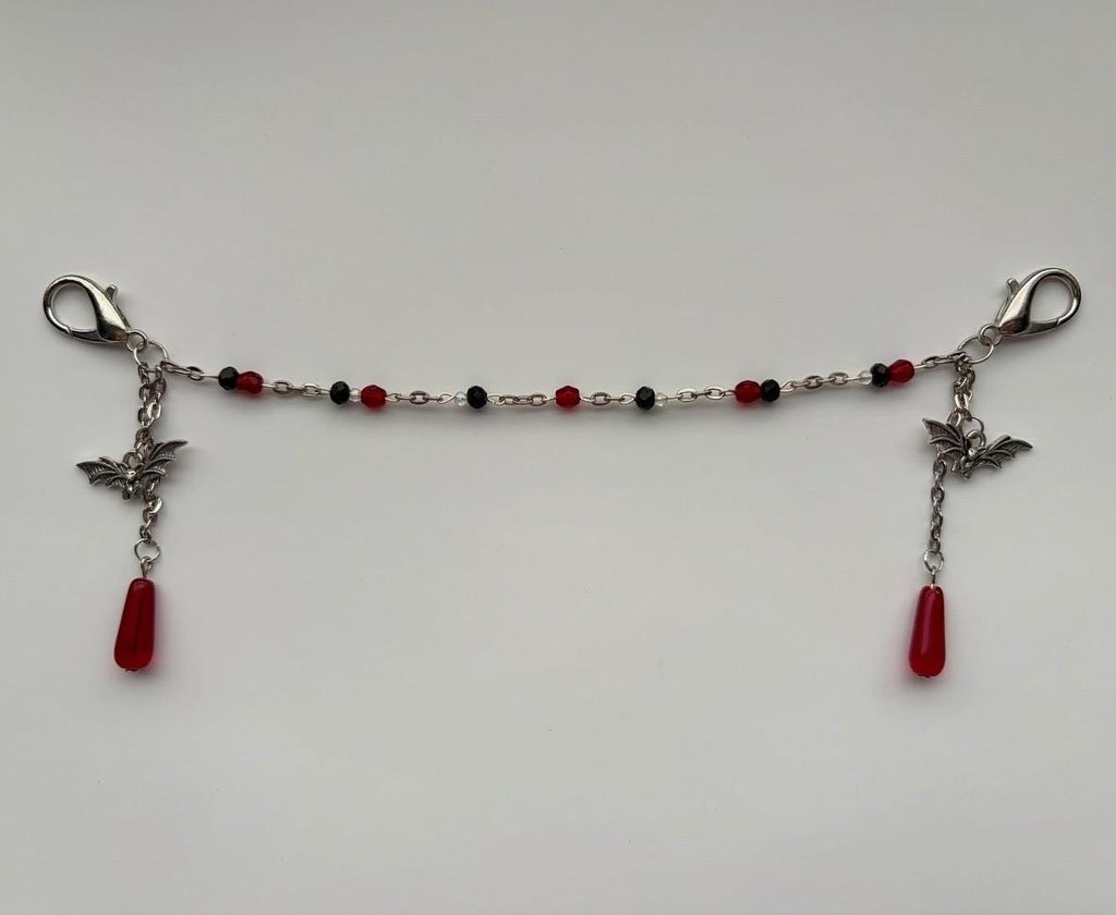 Vampire Bat Halloween Mask Chain