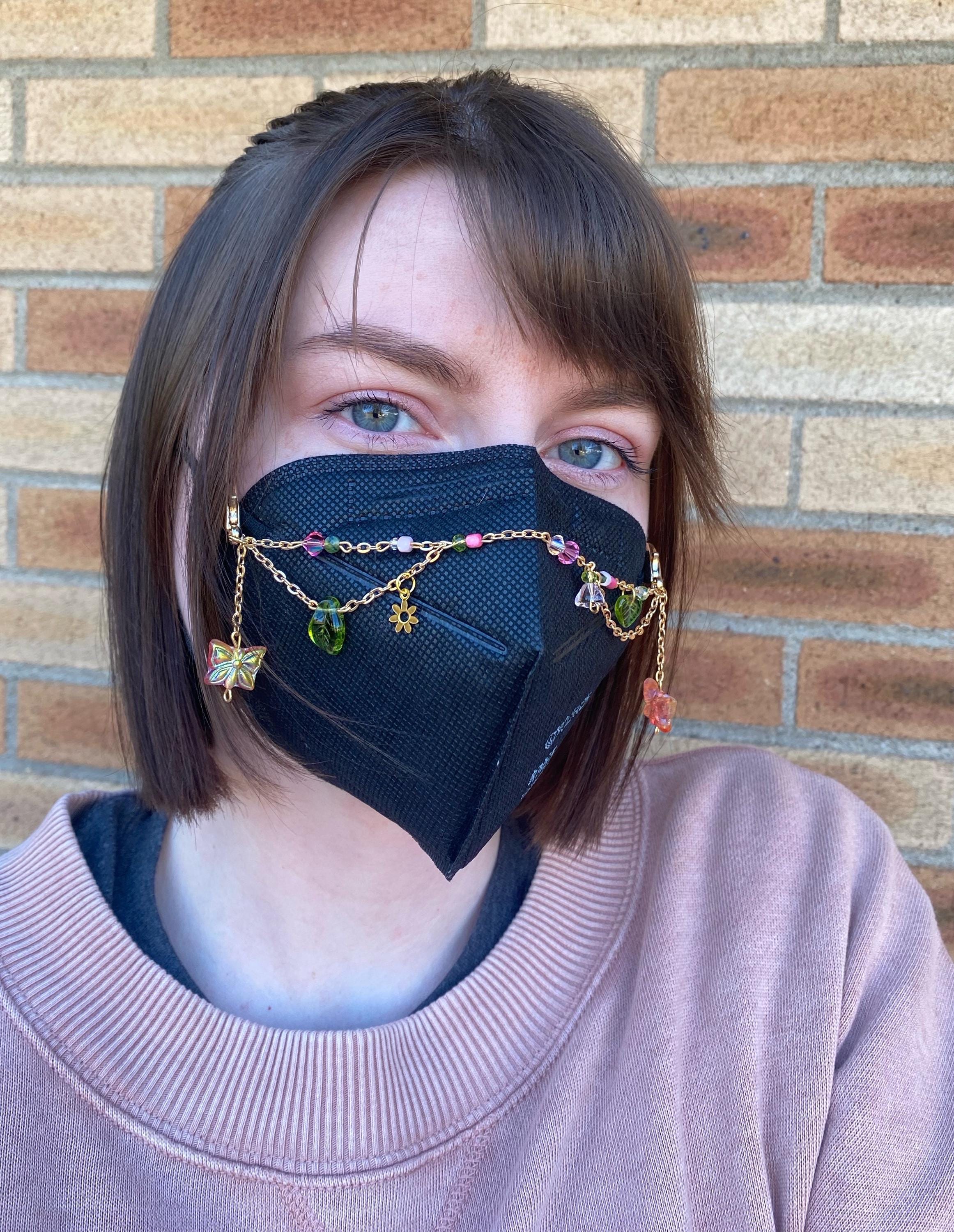 Fluttering Petals Mask Chain