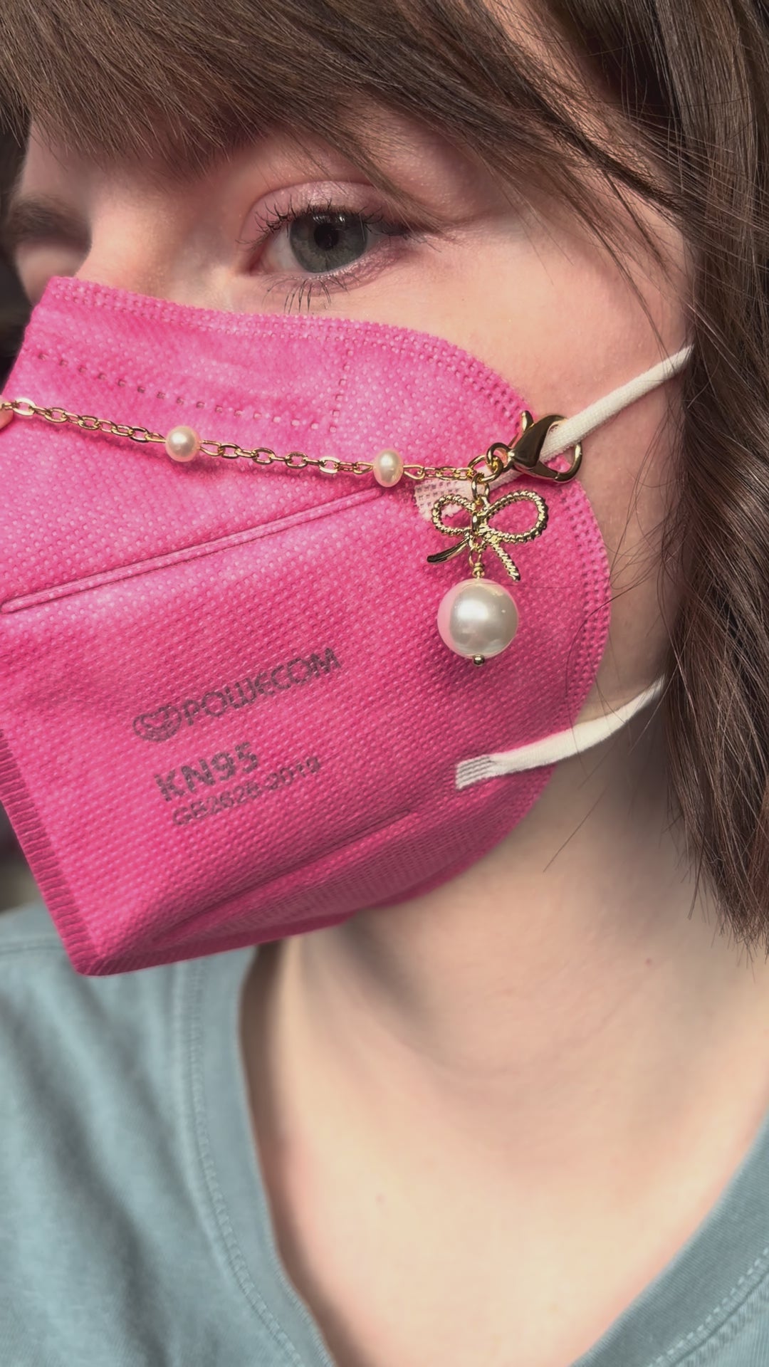 Cupid's Bow Mask Chain