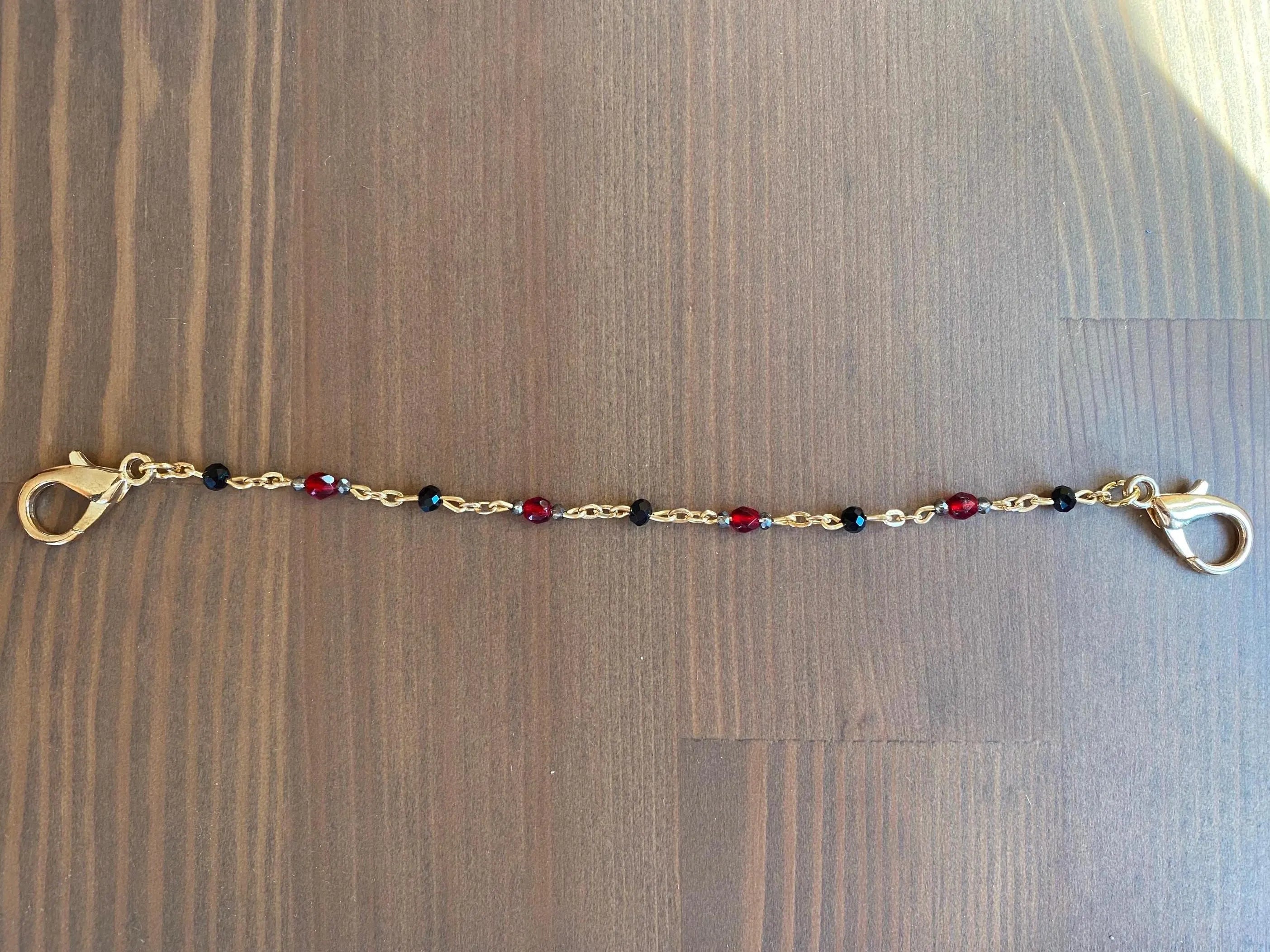 Vampiric Goth Glam Mask Chain