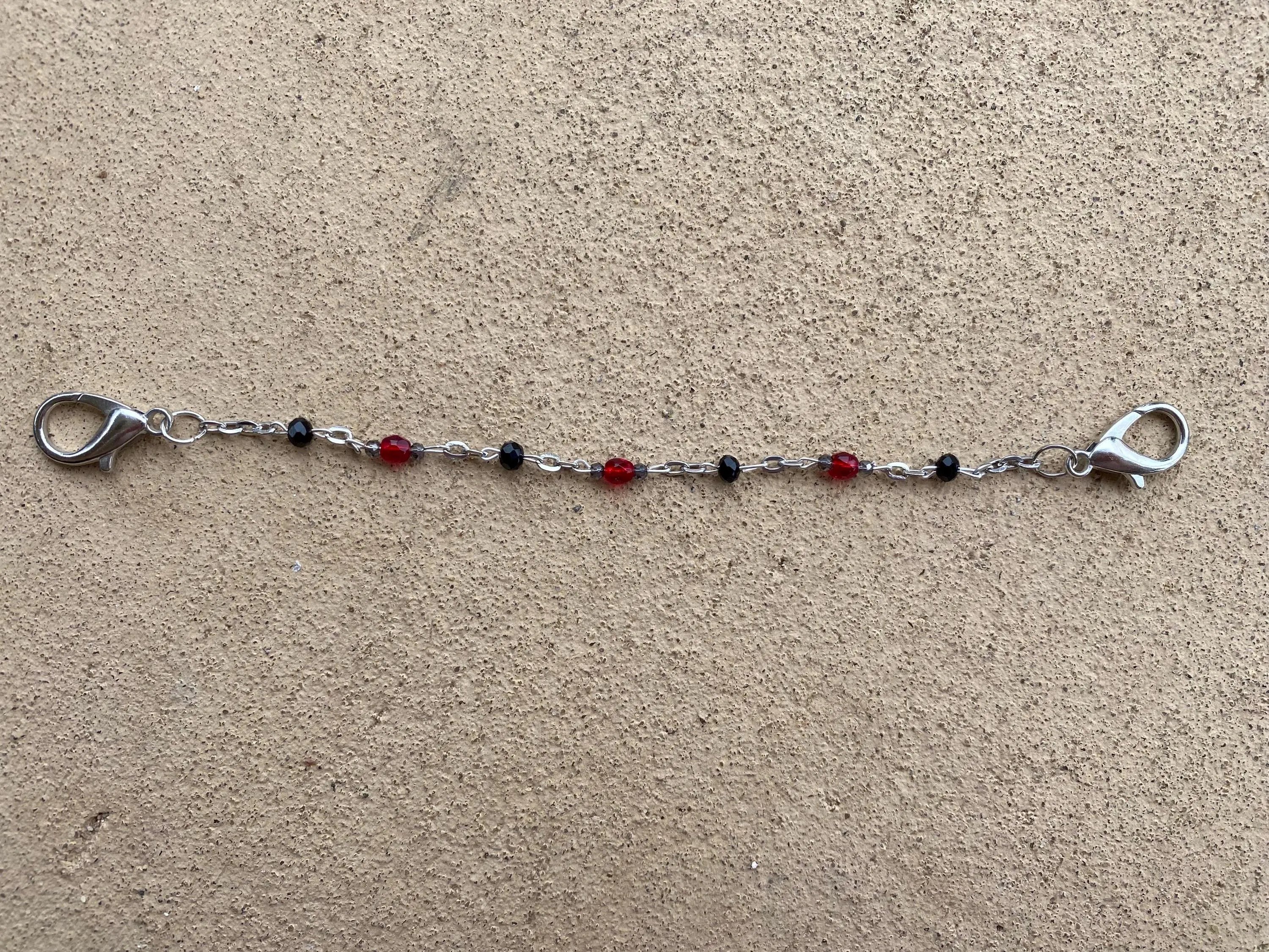 Vampiric Goth Glam Mask Chain